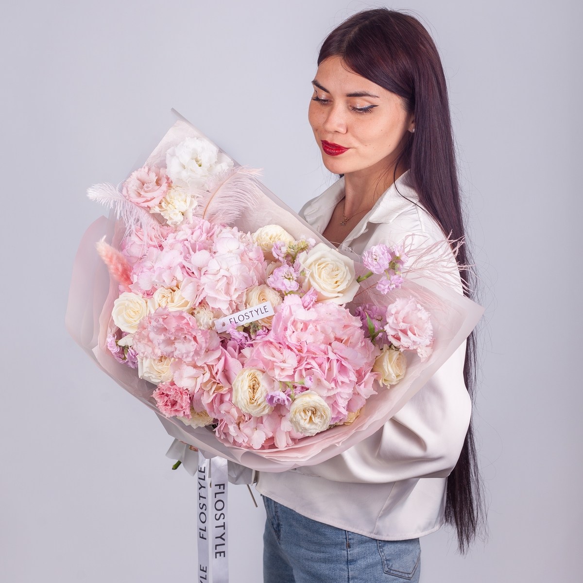 buket s gortenziej 4